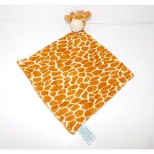 Russ Berrie Brown Yellow Giraffe TREETOPS Security Blanket plush lovey nunu Baby